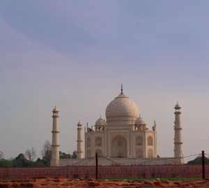 View of monument against clear sky