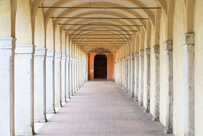 Corridor of building