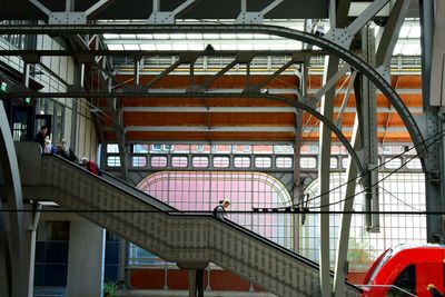 Staircase in modern building