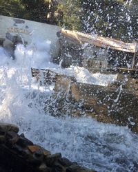Fountain in park