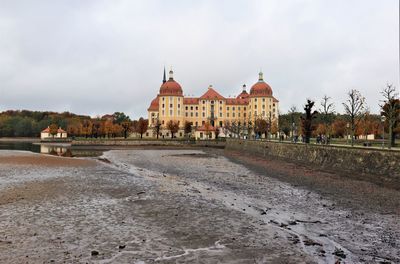 View of historic building against sky