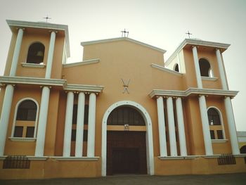 Exterior of historic building