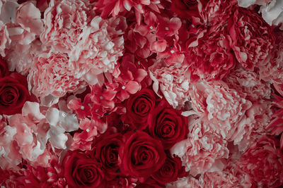 Close-up of rose bouquet