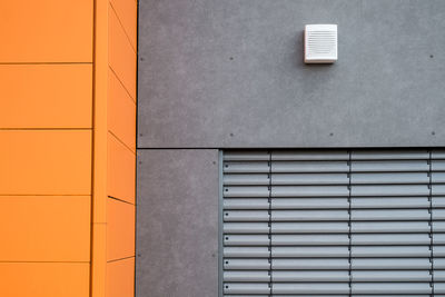 Close-up of building against sky