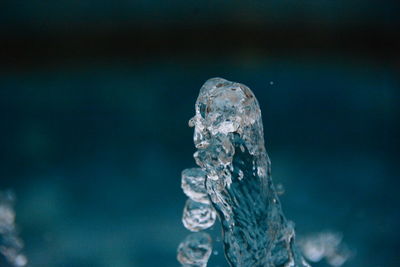 Close-up of water drop on underwater