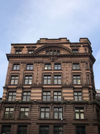 Low angle view of building against sky