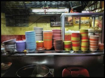 Full frame shot of market stall for sale