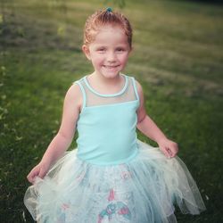 Portrait of a smiling girl