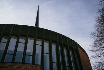 Low angle view of building against sky