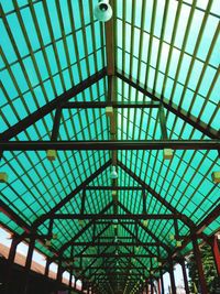 Low angle view of ceiling