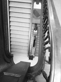 Low angle view of staircase