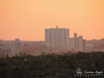 View of buildings in city