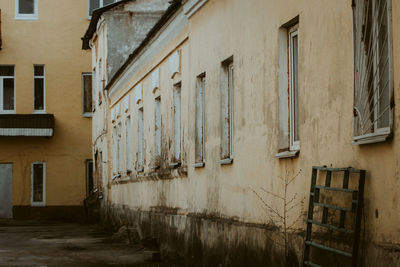 Exterior of old building