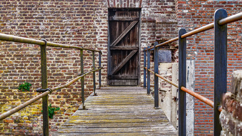 Staircase of old building