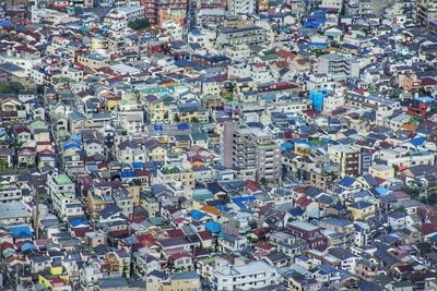 Aerial view of city