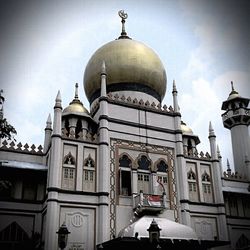 Low angle view of church