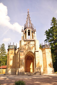 View of historic building against sky