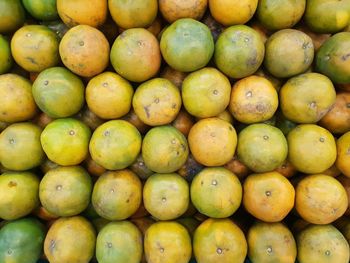 Full frame shot of oranges