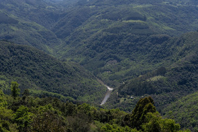 Scenic view of mountains