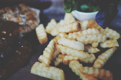 Close-up of food