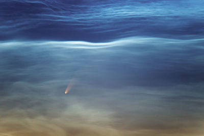 Low angle view of clouds in sky