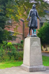 Statue in park