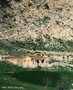 View of built structure on landscape