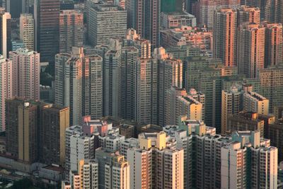 Aerial view of a city