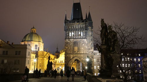 Low angle view of church