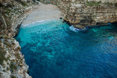 Scenic view of blue sea