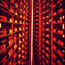 Full frame shot of red light