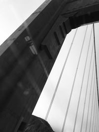 Low angle view of built structure against sky