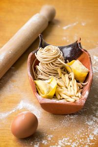 Close-up of food on table