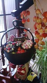 Close-up of fruits on table