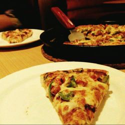 Close-up of served food