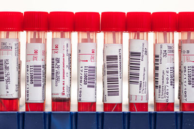 Real molecular pcr tests, nasal, oropharyngeal swabs with reagent in vials, covid-19 or coronavirus