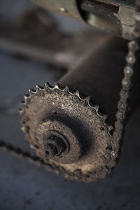 Close-up of rusty metal