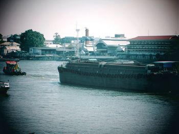 River with buildings in background