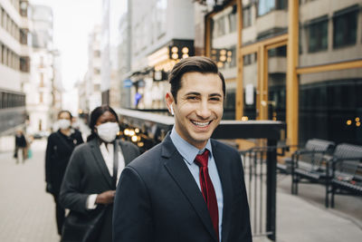 Portrait of a smiling young man