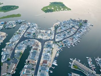 Aerial view of seaside, new jersey