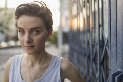 Portrait of a young woman