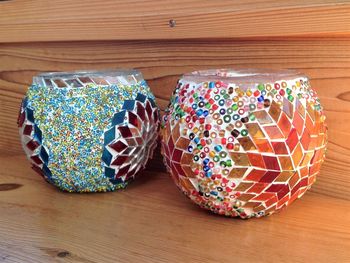 Close-up of multi colored candies