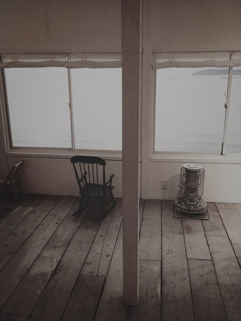 indoors, table, chair, wood - material, home interior, flooring, empty, absence, hardwood floor, furniture, window, tiled floor, door, wooden, domestic room, seat, no people, sunlight, day, wood