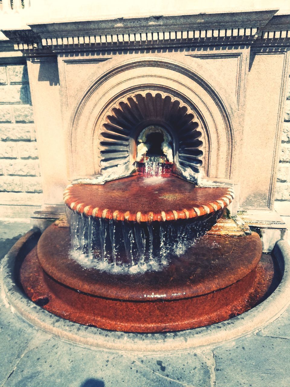 WATER FOUNTAIN IN BUILDING