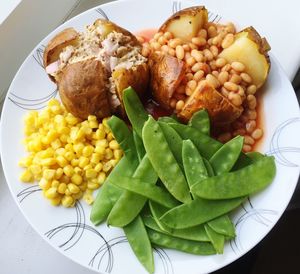 Close-up of food on plate