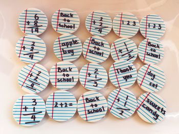 High angle view of text on white background