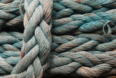 Full frame shot of ropes