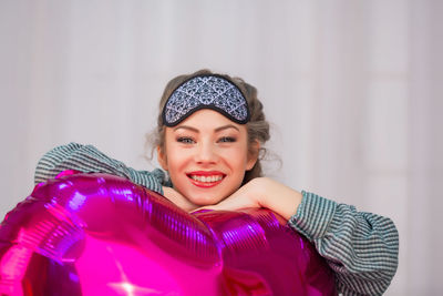 Portrait of a smiling young woman