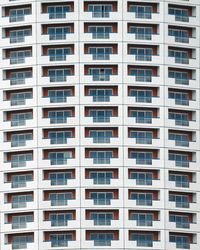 Full frame shot of modern building