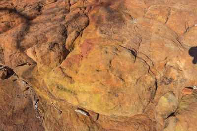 Full frame shot of rock formations